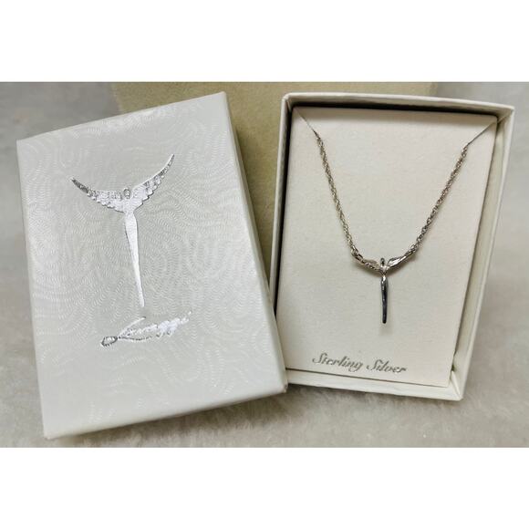 925 Lavaggi Angel of Reconciliation Necklace original box - Picture 2 of 8